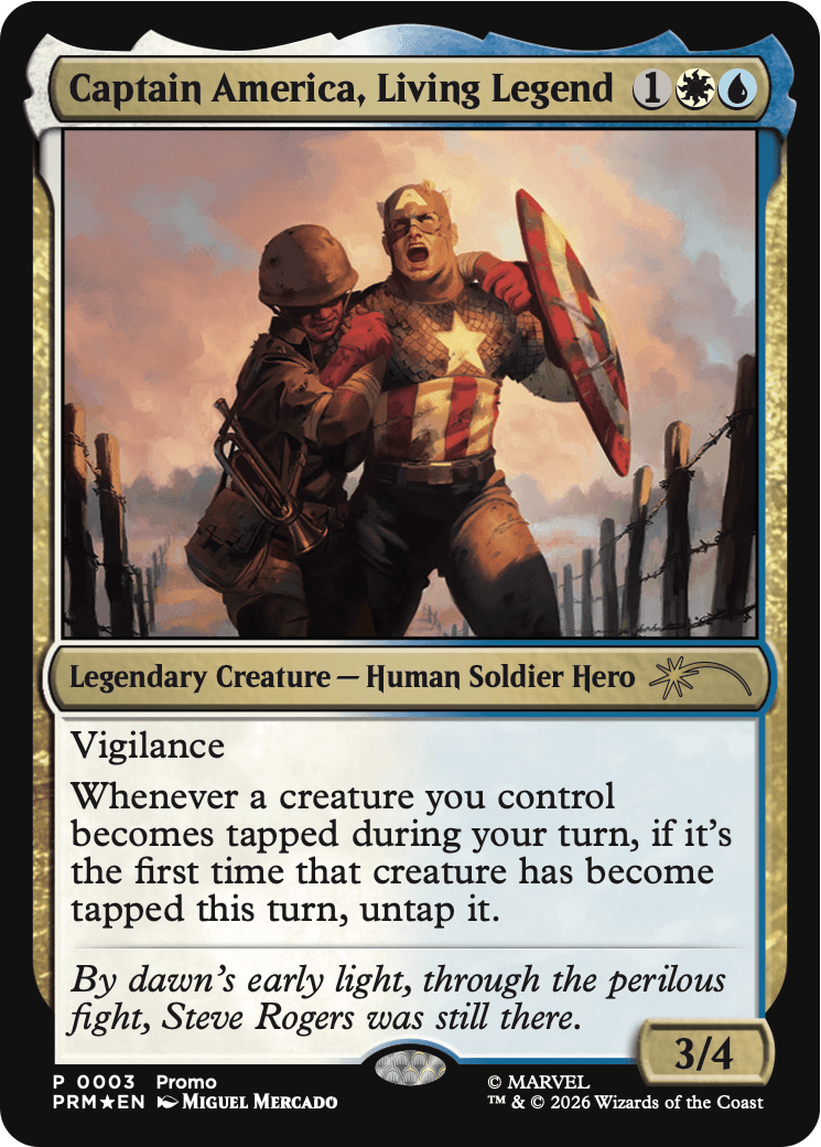 Captain America, Living Legend