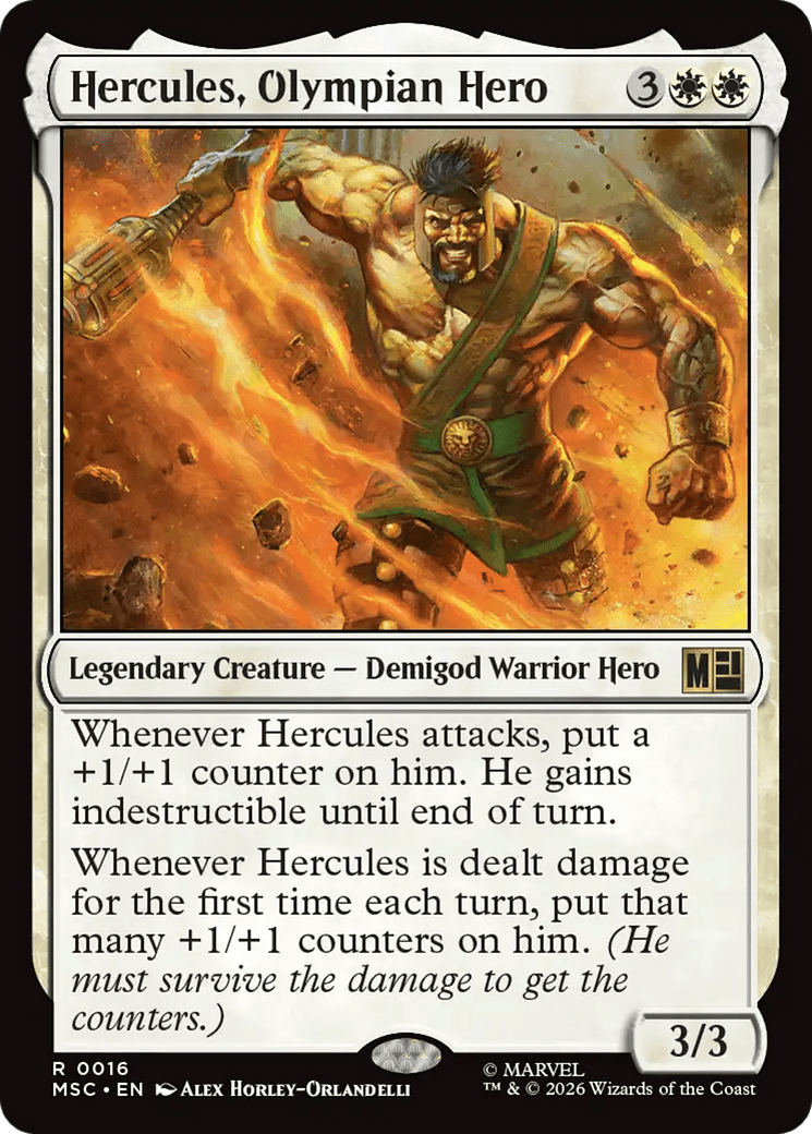 Hercules, Olympian Hero