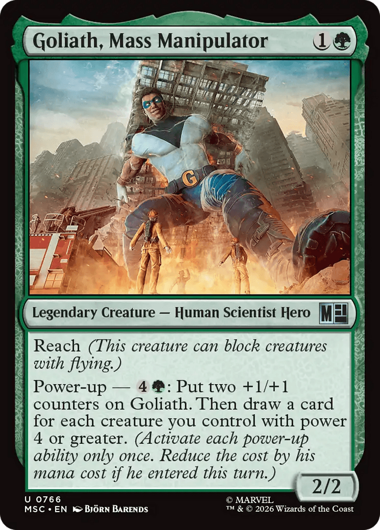 Goliath, Mass Manipulator