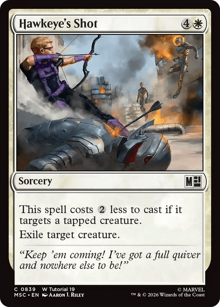 Hawkeye's Shot