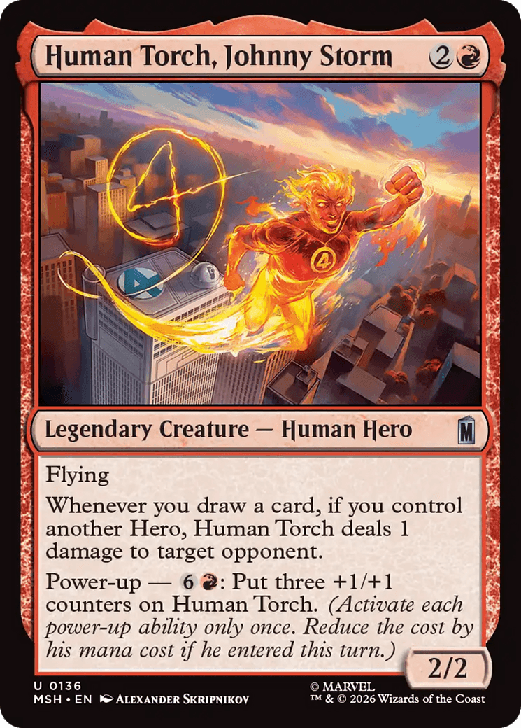 Human Torch, Johnny Storm