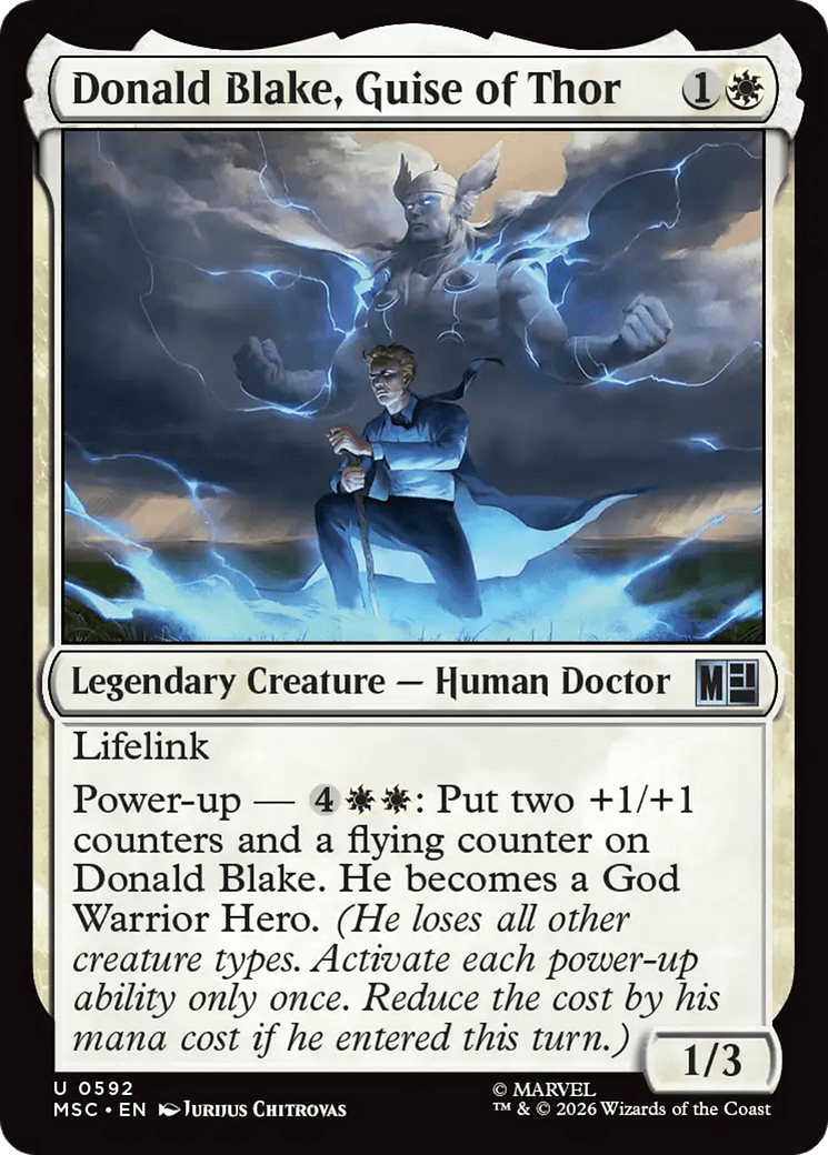Donald Blake, Guise of Thor