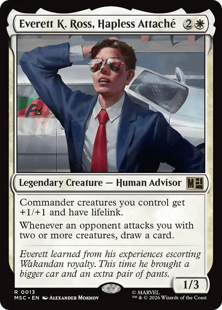 Everett K. Ross, Hapless Attaché