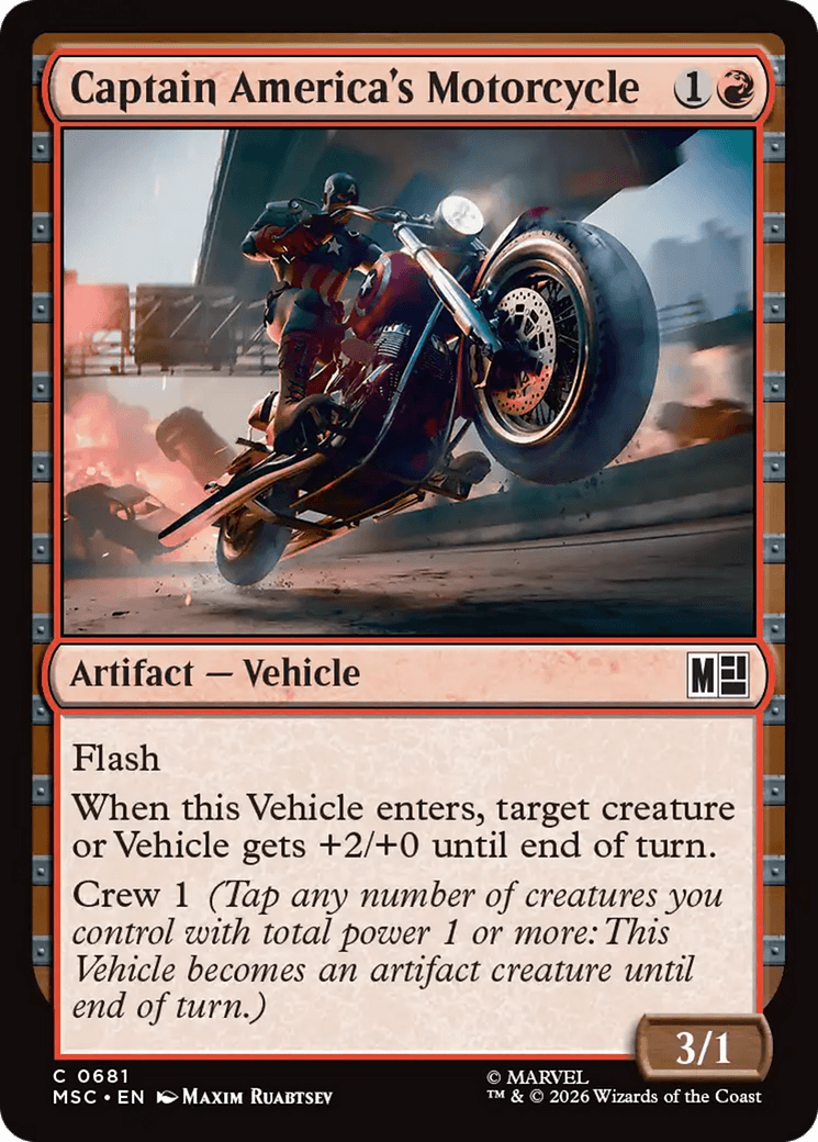 Captain America's Motorcycle