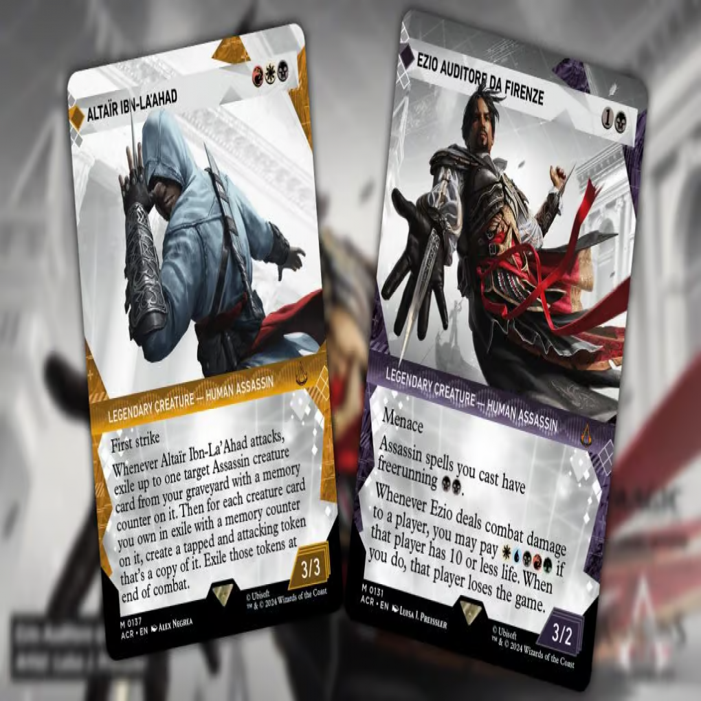 Dive into the thrilling world of the Assassin's Creed MTG Set with ProxyPrinters