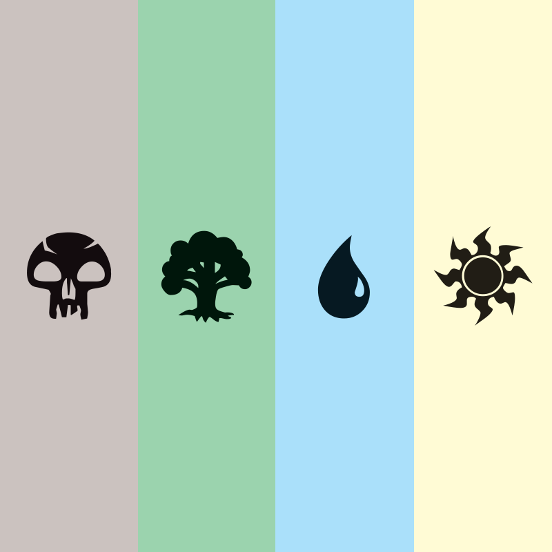 B, G, U, W