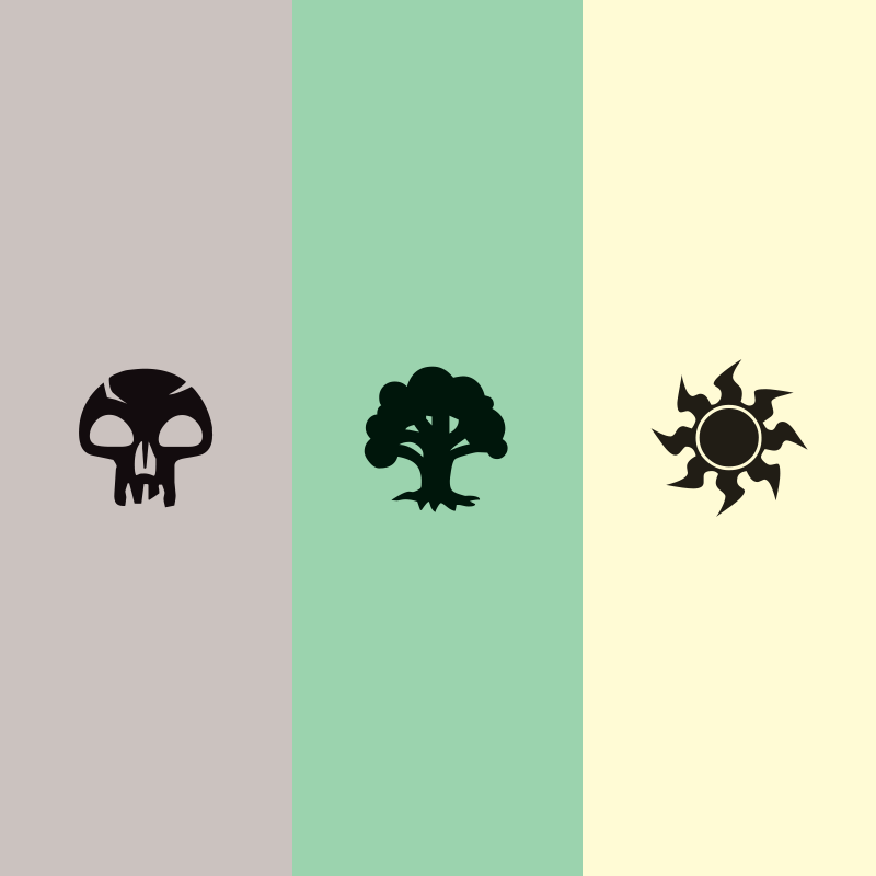 B, G, W