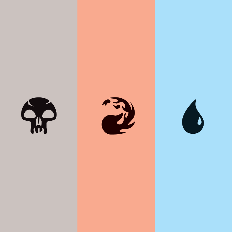 B, R, U