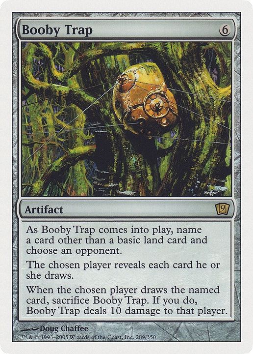 Booby Trap in the group Magic the Gathering / Types / Artifacts / Artifact at Proxyprinters.com (10002)