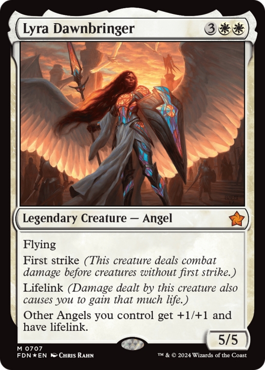 Lyra Dawnbringer in the group Magic the Gathering / Types / Colors / White at Proxyprinters.com (100046)