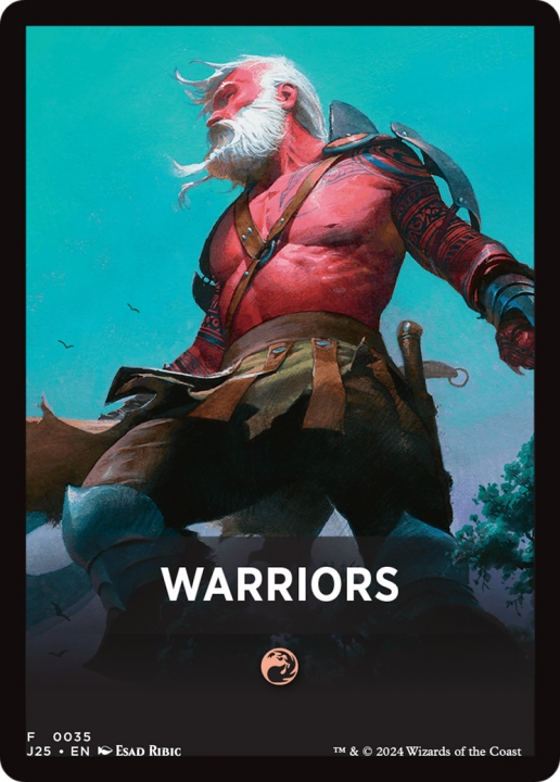 Warriors in the group Magic the Gathering / Sets / Foundations Jumpstart Front Cards at Proxyprinters.com (100048)