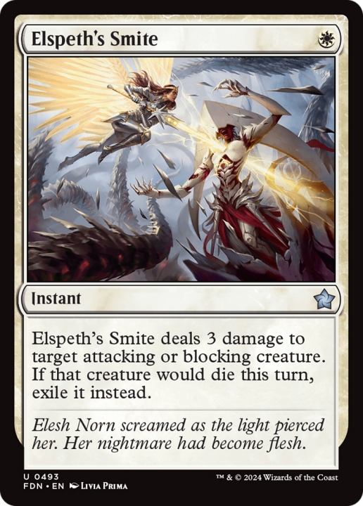 Elspeth's Smite in the group Magic the Gathering / Sets / Foundations at Proxyprinters.com (100054)