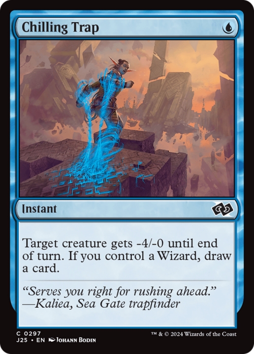 Chilling Trap in the group Magic the Gathering / Types / Colors / Blue at Proxyprinters.com (100073)