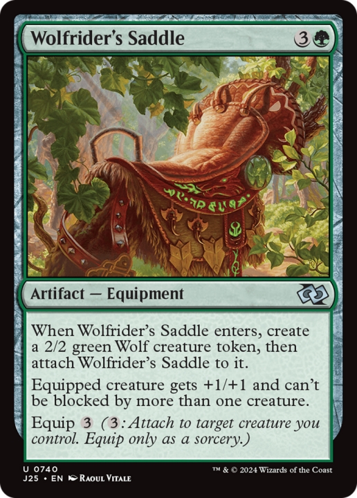 Wolfrider's Saddle in the group Magic the Gathering / Types / Artifacts / Artifact at Proxyprinters.com (100074)