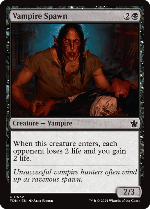 Vampire Spawn in the group Magic the Gathering / Types / Colors / Black at Proxyprinters.com (100076)