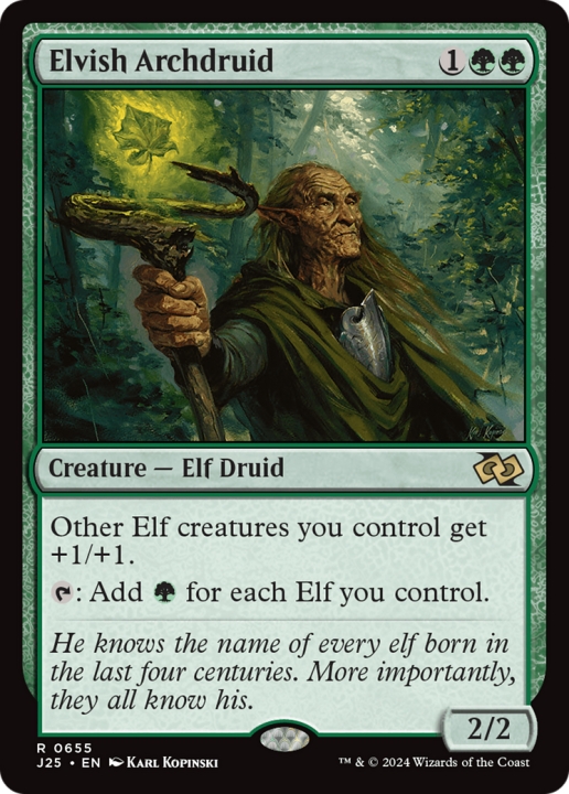 Elvish Archdruid in the group Magic the Gathering / Types / Colors / Green at Proxyprinters.com (100081)