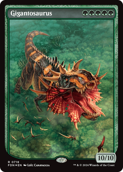 Gigantosaurus in the group Magic the Gathering / Sets / Foundations at Proxyprinters.com (100106)