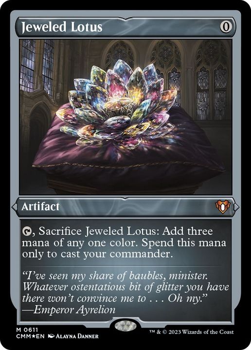 Jeweled Lotus in the group Magic the Gathering / Types / Artifacts / Artifact at Proxyprinters.com (10012)