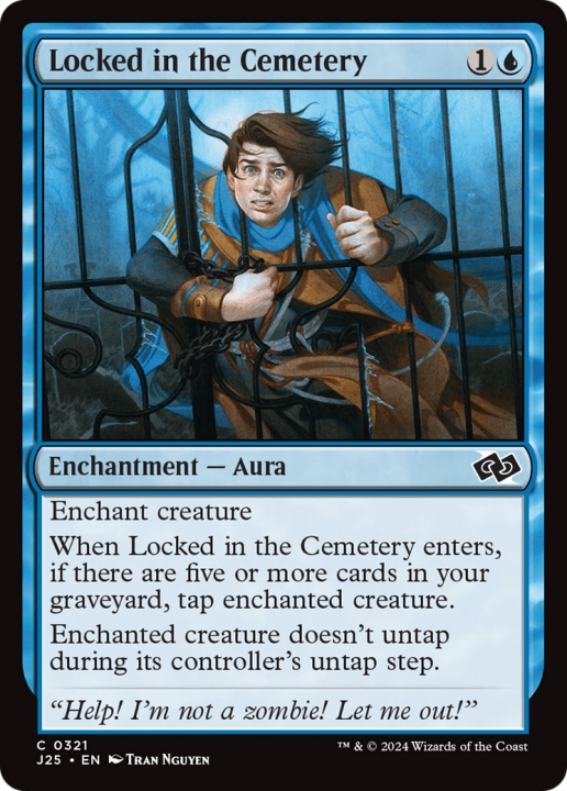 Locked in the Cemetery in the group Magic the Gathering / Types / Colors / Blue at Proxyprinters.com (100126)