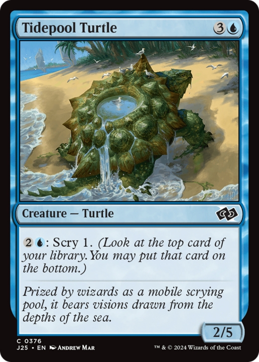 Tidepool Turtle in the group Magic the Gathering / Types / Colors / Blue at Proxyprinters.com (100136)