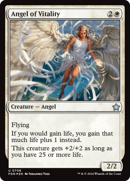 Angel of Vitality in the group Magic the Gathering / Types / Colors / White at Proxyprinters.com (100137)