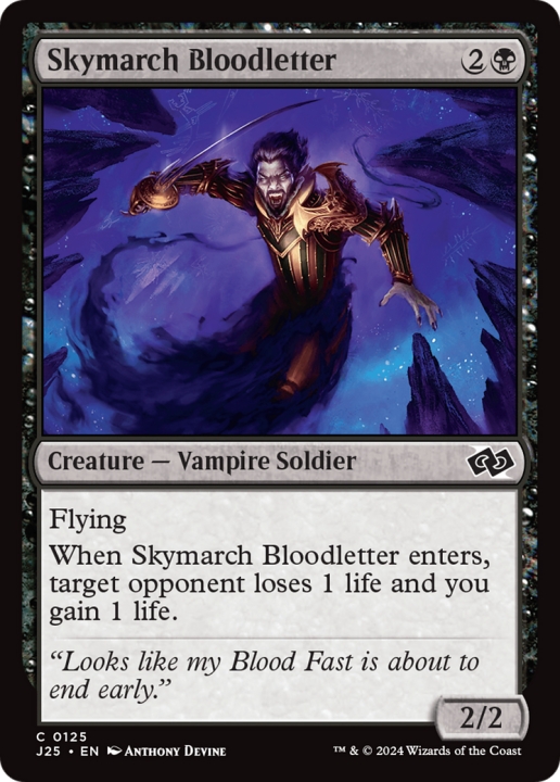 Skymarch Bloodletter in the group Magic the Gathering / Types / Colors / Black at Proxyprinters.com (100146)