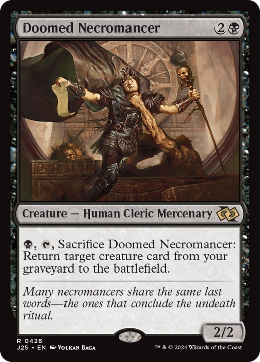 Doomed Necromancer in the group Magic the Gathering / Types / Colors / Black at Proxyprinters.com (100153)