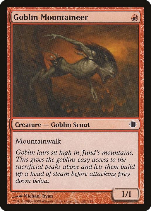 Goblin Mountaineer in the group Magic the Gathering / Types / Creatures / Goblin at Proxyprinters.com (10017)