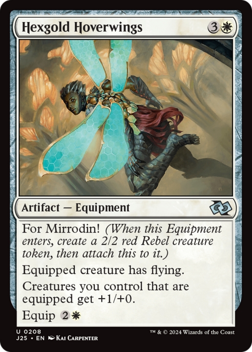 Hexgold Hoverwings in the group Magic the Gathering / Types / Artifacts / Artifact at Proxyprinters.com (100170)