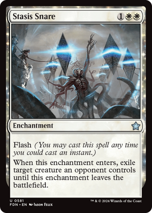 Stasis Snare in the group Magic the Gathering / Sets / Foundations at Proxyprinters.com (100192)