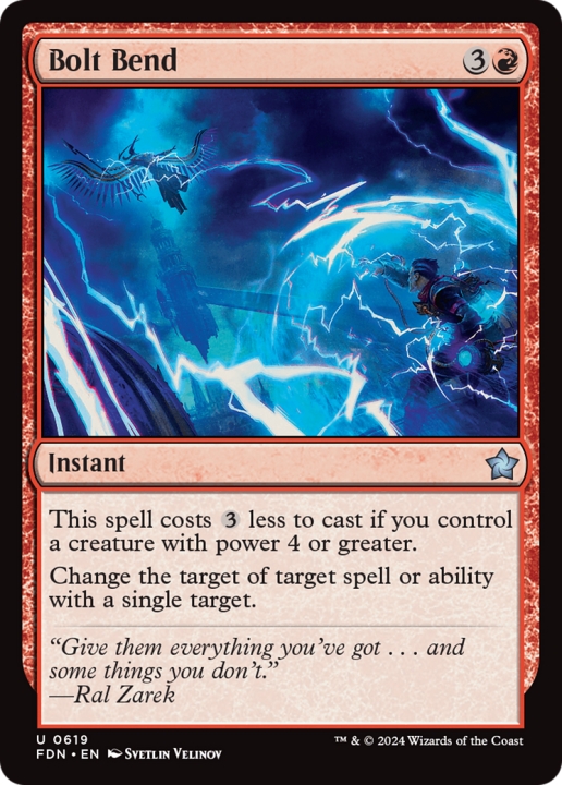 Bolt Bend in the group Magic the Gathering / Types / Colors / Red at Proxyprinters.com (100197)