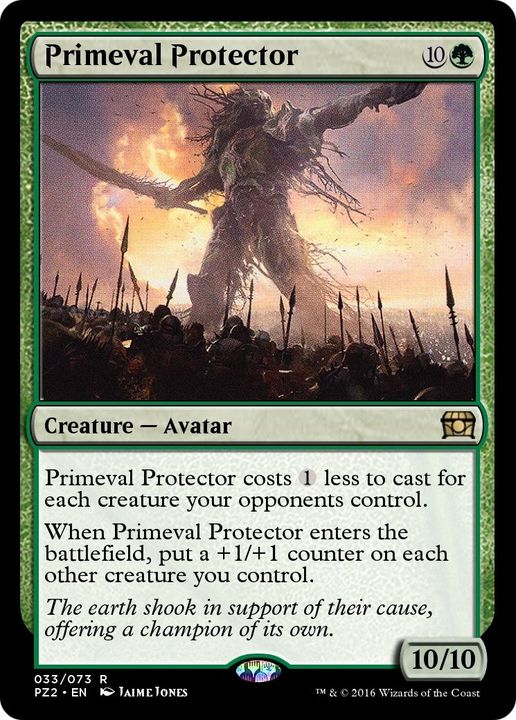 Primeval Protector in the group Magic the Gathering / Sets / Treasure Chest at Proxyprinters.com (1002)