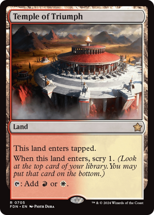 Temple of Triumph in the group Magic the Gathering / Types / Colors / Colorless at Proxyprinters.com (100216)