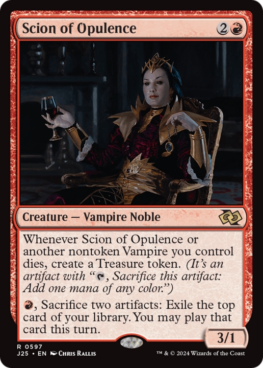 Scion of Opulence in the group Magic the Gathering / Types / Colors / Red at Proxyprinters.com (100231)