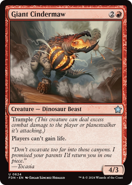 Giant Cindermaw in the group Singles at Proxyprinters.com (100235)