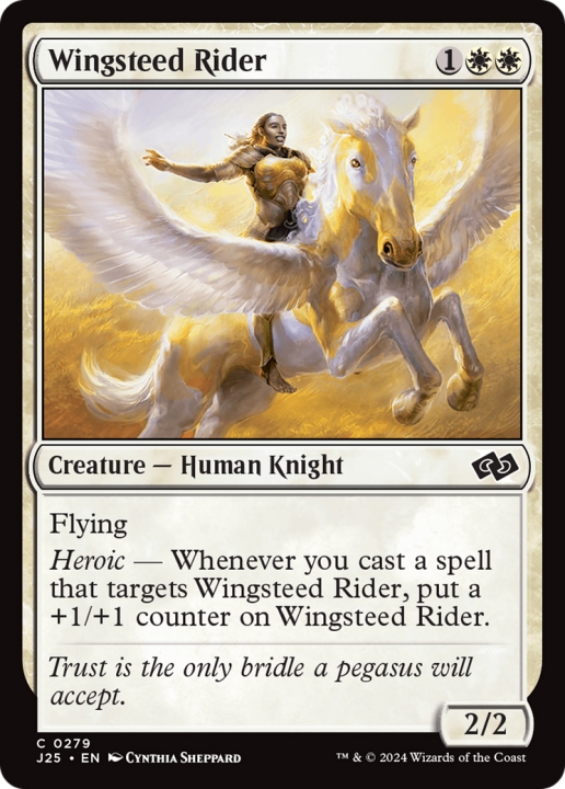 Wingsteed Rider in the group Magic the Gathering / Types / Colors / White at Proxyprinters.com (100269)