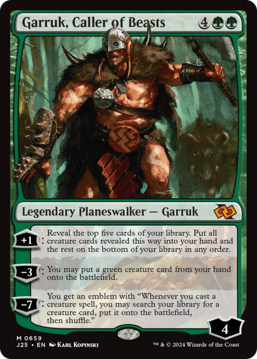 Garruk, Caller of Beasts in the group Advanced search at Proxyprinters.com (100280)