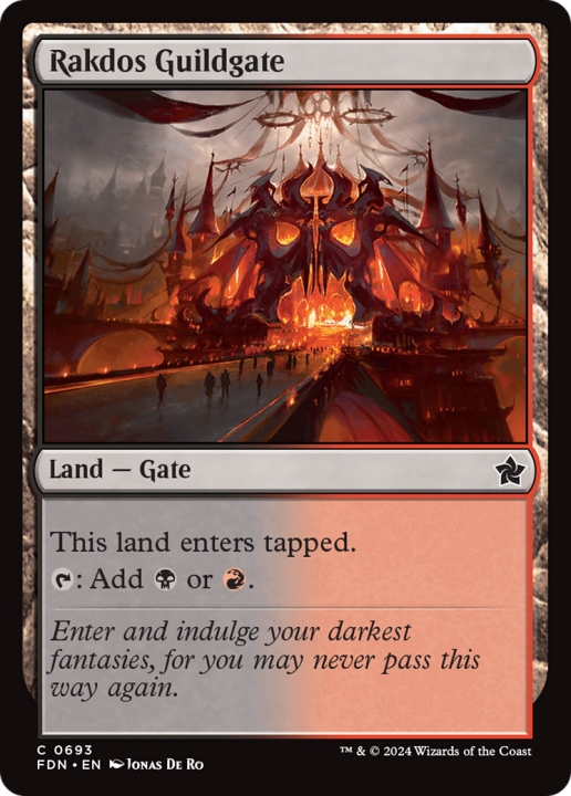 Rakdos Guildgate in the group Singles at Proxyprinters.com (100290)