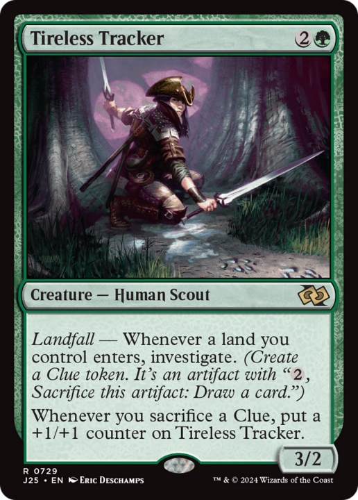 Tireless Tracker in the group Magic the Gathering / Types / Colors / Green at Proxyprinters.com (100320)