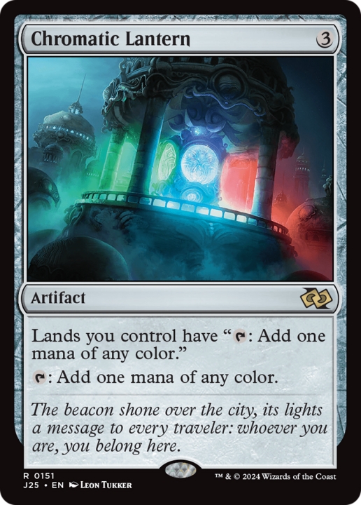 Chromatic Lantern in the group Magic the Gathering / Types / Artifacts / Artifact at Proxyprinters.com (100327)