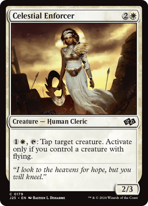 Celestial Enforcer in the group Magic the Gathering / Types / Colors / White at Proxyprinters.com (100341)