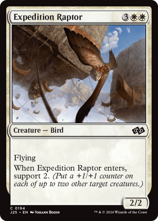 Expedition Raptor in the group Magic the Gathering / Types / Colors / White at Proxyprinters.com (100342)