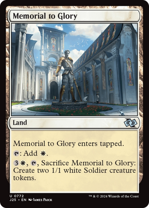 Memorial to Glory in the group Magic the Gathering / Types / Colors / Colorless at Proxyprinters.com (100350)