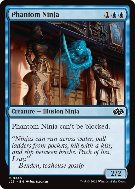 Phantom Ninja in the group Magic the Gathering / Types / Colors / Blue at Proxyprinters.com (100356)