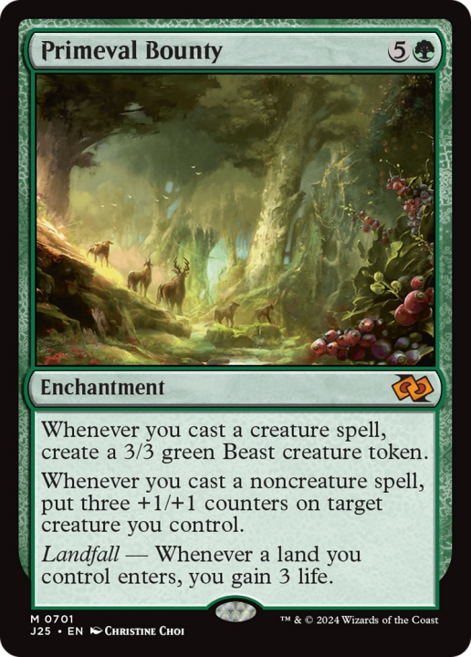 Primeval Bounty in the group Magic the Gathering / Types / Enchantment / Enchantment at Proxyprinters.com (100367)