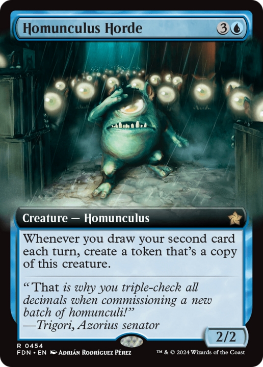 Homunculus Horde in the group Magic the Gathering / Types / Colors / Blue at Proxyprinters.com (100384)