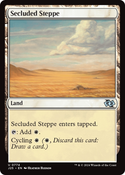 Secluded Steppe in the group Magic the Gathering / Types / Colors / Colorless at Proxyprinters.com (100409)