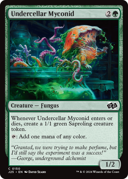 Undercellar Myconid in the group Magic the Gathering / Types / Colors / Green at Proxyprinters.com (100427)