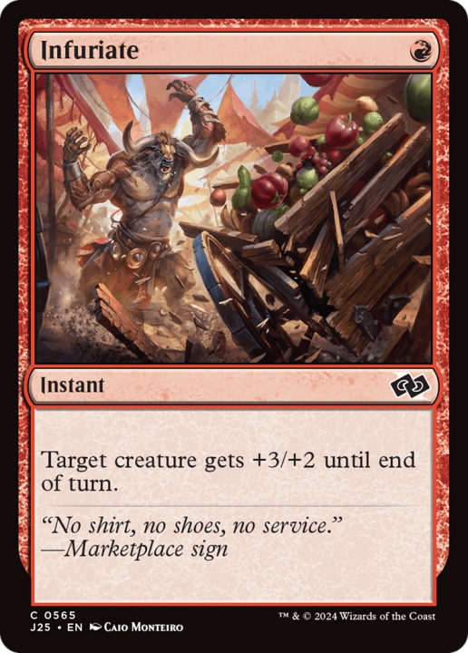 Infuriate in the group Magic the Gathering / Types / Colors / Red at Proxyprinters.com (100430)