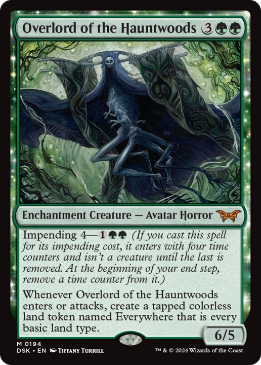 Overlord of the Hauntwoods in the group Magic the Gathering / Sets / Duskmourn: House of Horror at Proxyprinters.com (100470)